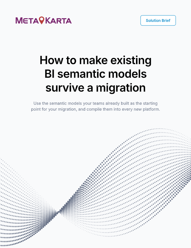 How to Make Existing BI Semantic Models Survive a Migration