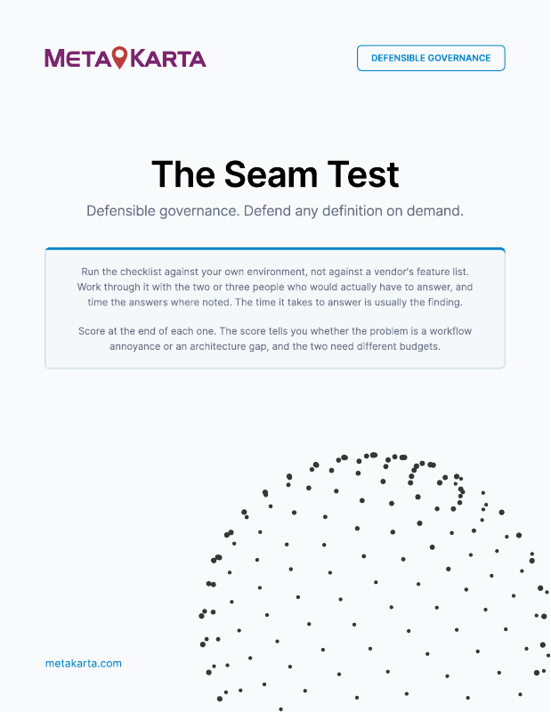 The Seam Test